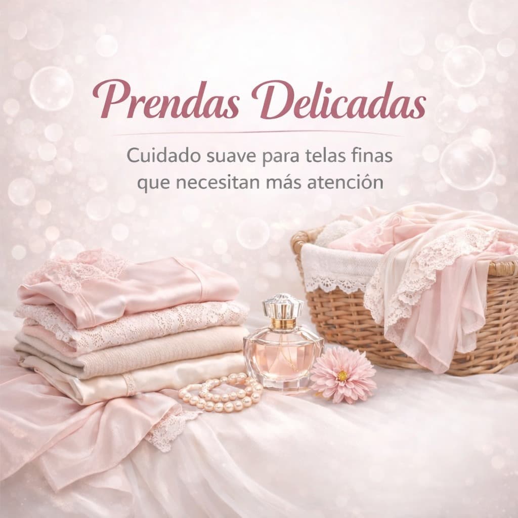 Lavado de prendas delicadas