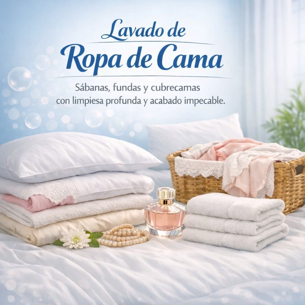Lavado de ropa de cama